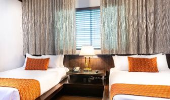 Day use twin room at Hotel Chelsea, A South Beach Group Hotel.