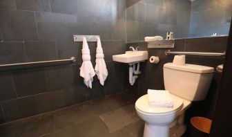 Private guest bathroom at Hotel Chelsea, A South Beach Group Hotel.