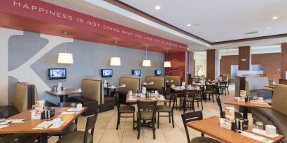 On-site restaurant at Holiday Inn Aurora North- Naperville.