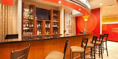 Bar on-site at Holiday Inn Aurora North- Naperville.
