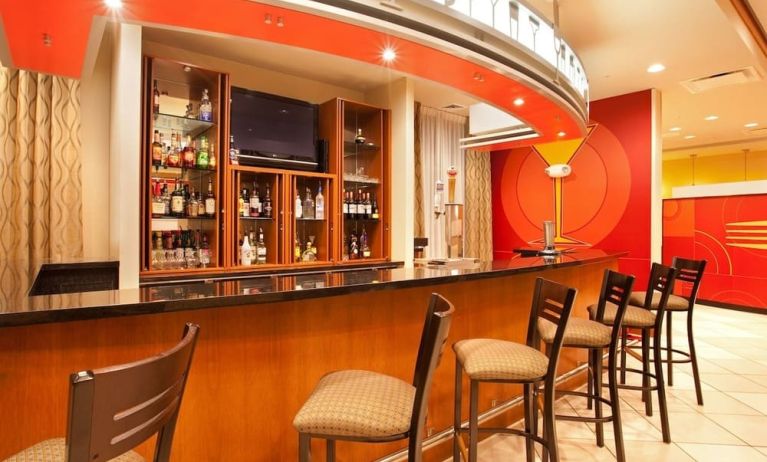 Bar on-site at Holiday Inn Aurora North- Naperville.