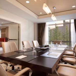 Professional meeting room at Hilton Orrington/Evanston.