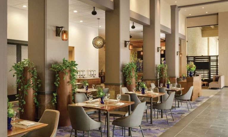 Dining area at Hilton Scottsdale Resort & Villas.