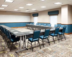 Professional meeting room at Hampton Inn & Suites St. Louis At Forest Park.