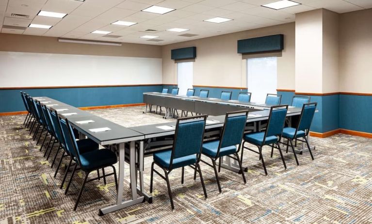 Professional meeting room at Hampton Inn & Suites St. Louis At Forest Park.