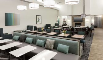 Dining area at Homewood Suites By Hilton Agoura Hills.