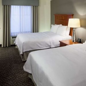 Day use twin room at Homewood Suites By Hilton Agoura Hills.