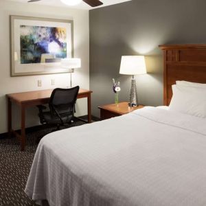 Day use room with work desk at Homewood Suites By Hilton Agoura Hills.