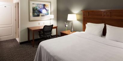 Day use room with work desk at Homewood Suites By Hilton Agoura Hills.
