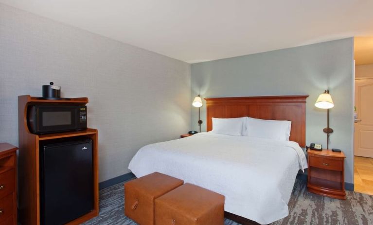 Day use room with private bathroom at Hampton Inn & Suites Clovis-Airport North.