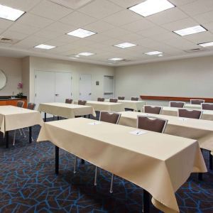 Professional meeting room at Hampton Inn & Suites Clovis-Airport North.
