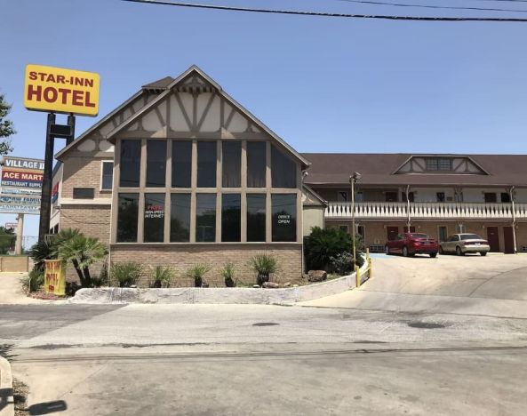 Hotel exterior at Star Inn Hotel Sea World.