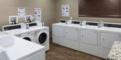 Laundry services is available for guests at Homewood Suites By Hilton San Jose Airport-Silicon Valley.