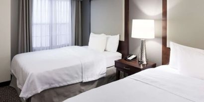 Day use twin room at Homewood Suites By Hilton San Jose Airport-Silicon Valley.