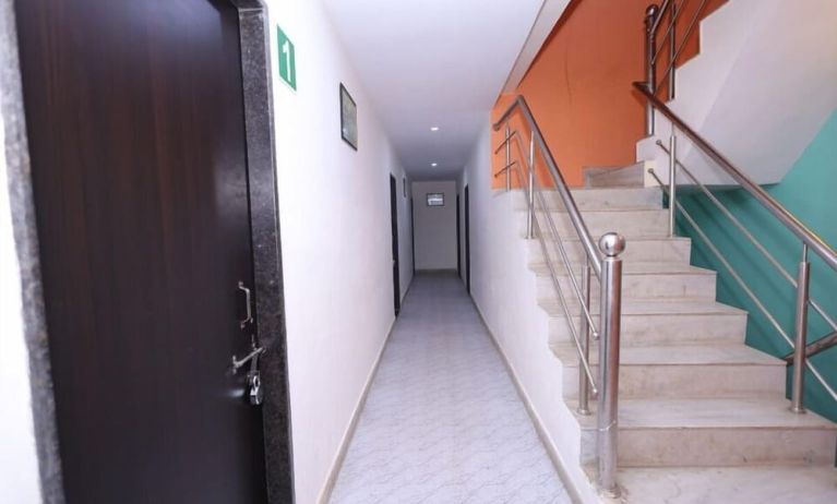 Hallway at Hotel NoVo Agra.