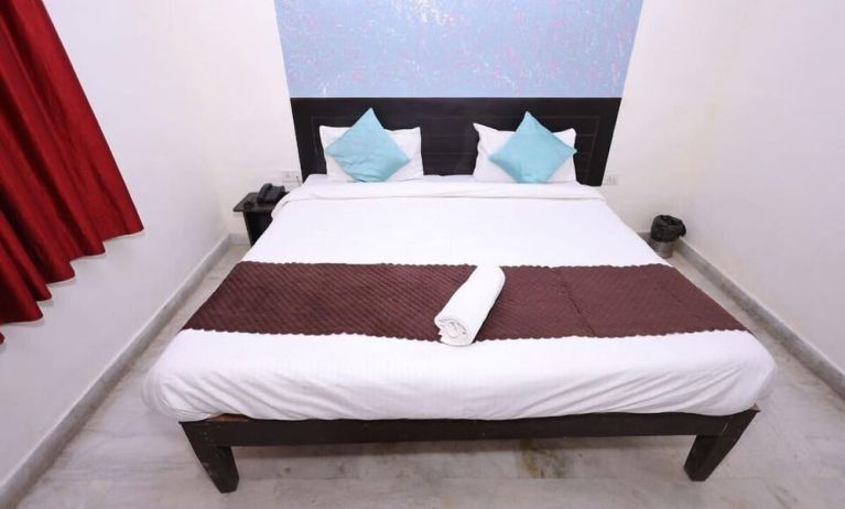 King room at Hotel NoVo Agra.