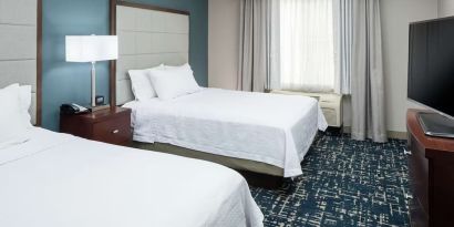 Day use twin room at Homewood Suites By Hilton Fresno Airport/Clovis.