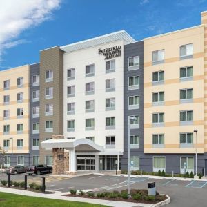 Parking available at Fairfield Inn & Suites By Marriott North Bergen.