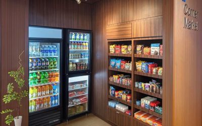Snack bar at Fairfield Inn & Suites By Marriott North Bergen.