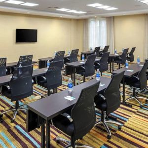 Conference room at Fairfield Inn & Suites By Marriott North Bergen.