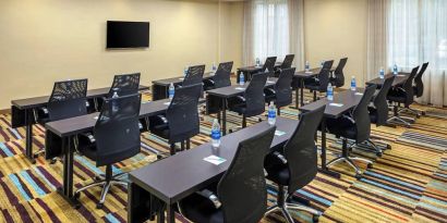Conference room at Fairfield Inn & Suites By Marriott North Bergen.