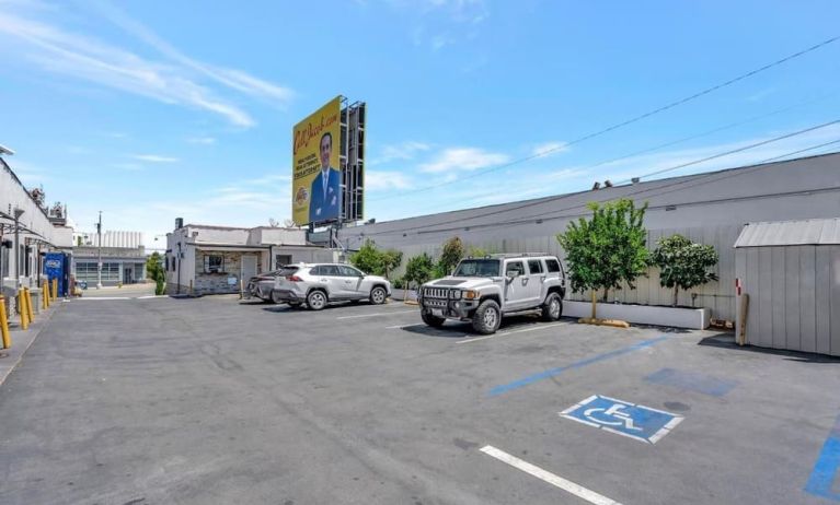 Parking available at Mid City Inn - Los Angeles.