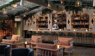 On-site bar at Kimpton Theta New York - Times Square.
