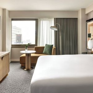 Day use room with workspace at Kimpton Theta New York - Times Square.