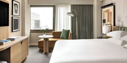 Day use room with workspace at Kimpton Theta New York - Times Square.