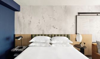 King bed at Kimpton Theta New York - Times Square.|