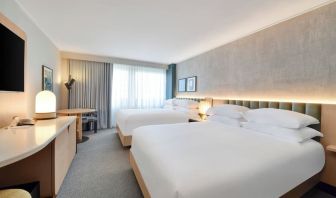 Day use twin room at Kimpton Theta New York - Times Square.