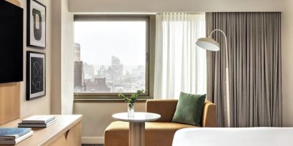Day use room with natural light at Kimpton Theta New York - Times Square.