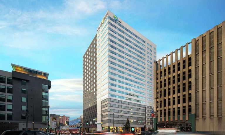 Exterior view of 	Home2 Suites By Hilton Denver Downtown Convention Center.