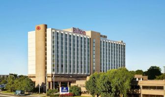 Exterior of Hilton Newark Airport.