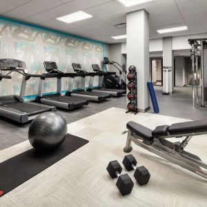 Fitness center at Crowne Plaza Dallas Market Ctr - Love Field.