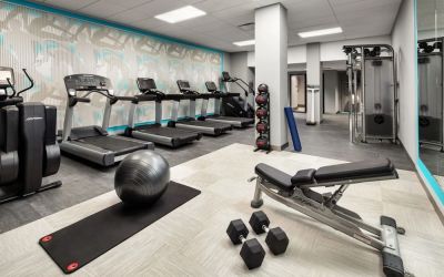 Fitness center at Crowne Plaza Dallas Market Ctr - Love Field.