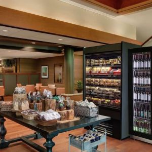 Snack bar at DoubleTree By Hilton Seattle Airport.