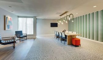 Lobby workspace at Sonesta Select Scottsdale At Mayo Clinic Campus.