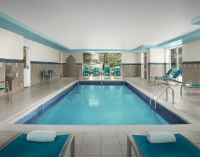 Refreshing indoor pool at TownePlace Suites Franklin Cool Springs.