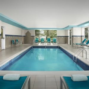 Refreshing indoor pool at TownePlace Suites Franklin Cool Springs.