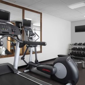 Fitness center available at TownePlace Suites Franklin Cool Springs.