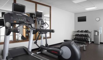 Fitness center available at TownePlace Suites Franklin Cool Springs.