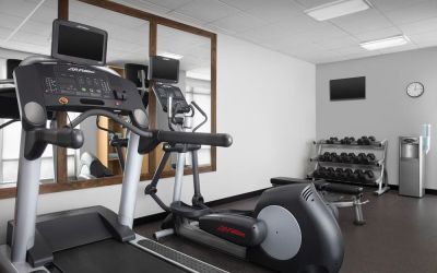 Fitness center available at TownePlace Suites Franklin Cool Springs.
