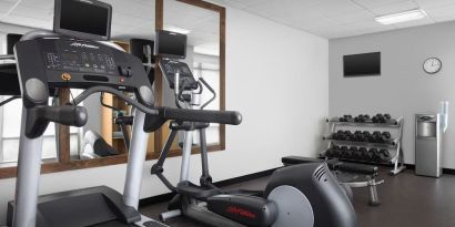 Fitness center available at TownePlace Suites Franklin Cool Springs.