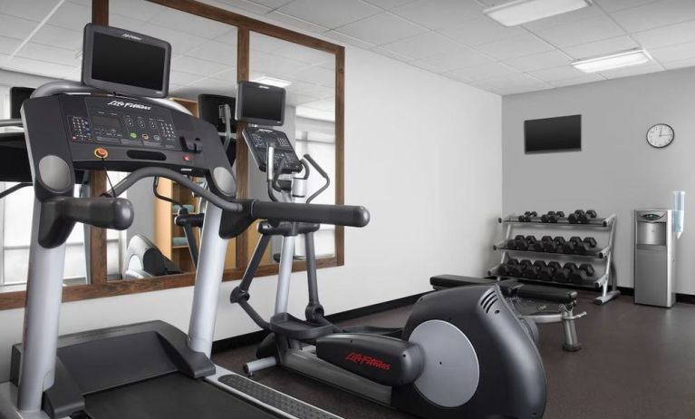 Fitness center available at TownePlace Suites Franklin Cool Springs.