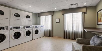 Laundry service available at Staybridge Suites Washington D.C.- Greenbelt.