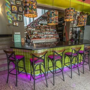 On-site bar at Catalina Hotel & Beach Club.