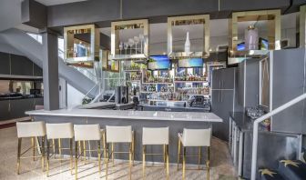 On-site bar at Catalina Hotel & Beach Club.