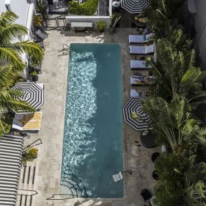 Outdoor pool at Hotel Croydon.