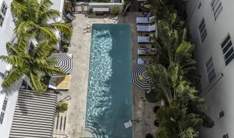 Outdoor pool at Hotel Croydon.